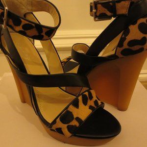 Calvin Klein high Dani Wedge platform Sandal